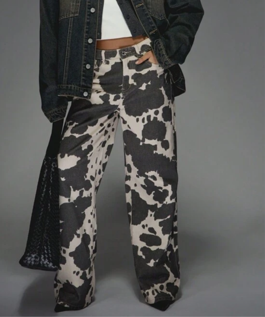 Cow pants