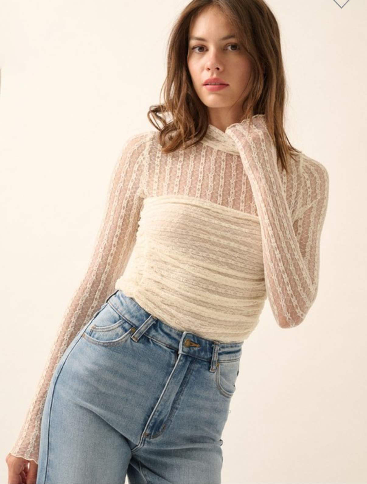 Lace body ivory