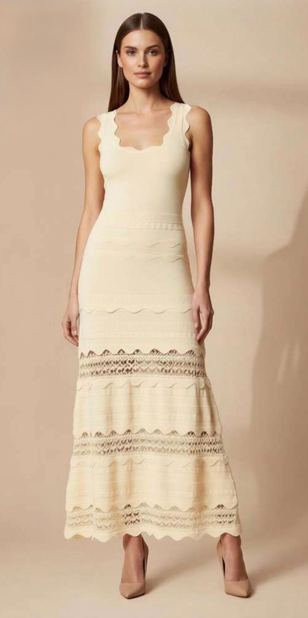 Maxi yellow dress