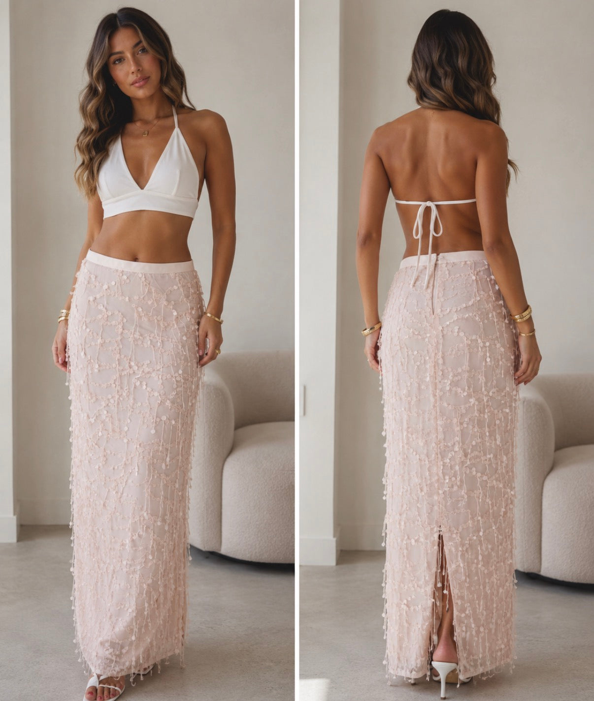 Gala maxi skirt