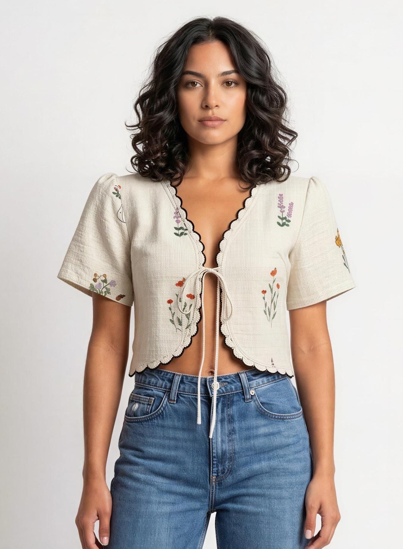 Floral blouse