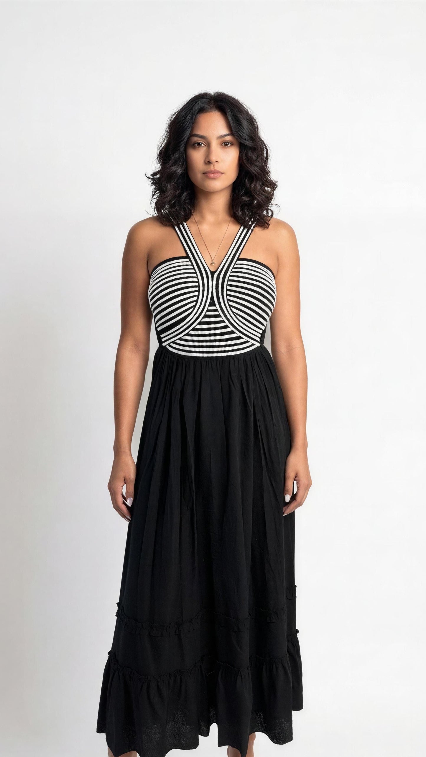 Maxi black dress