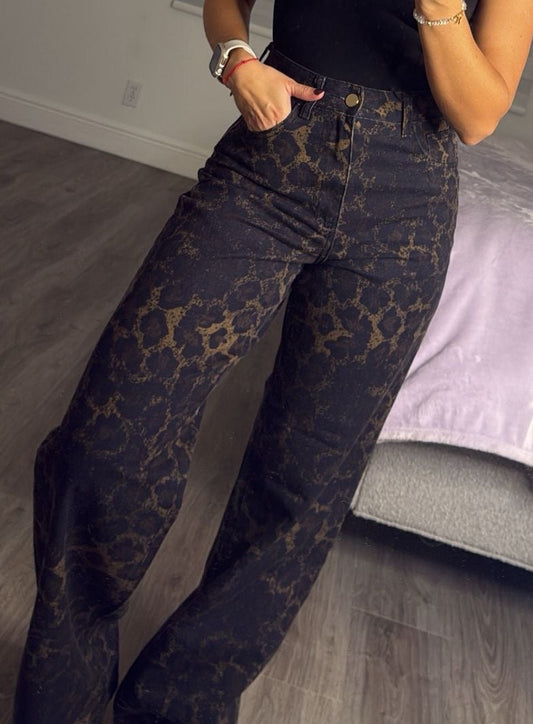 Print pants