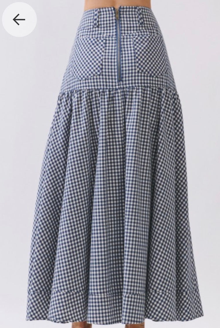 Skirt cuadros