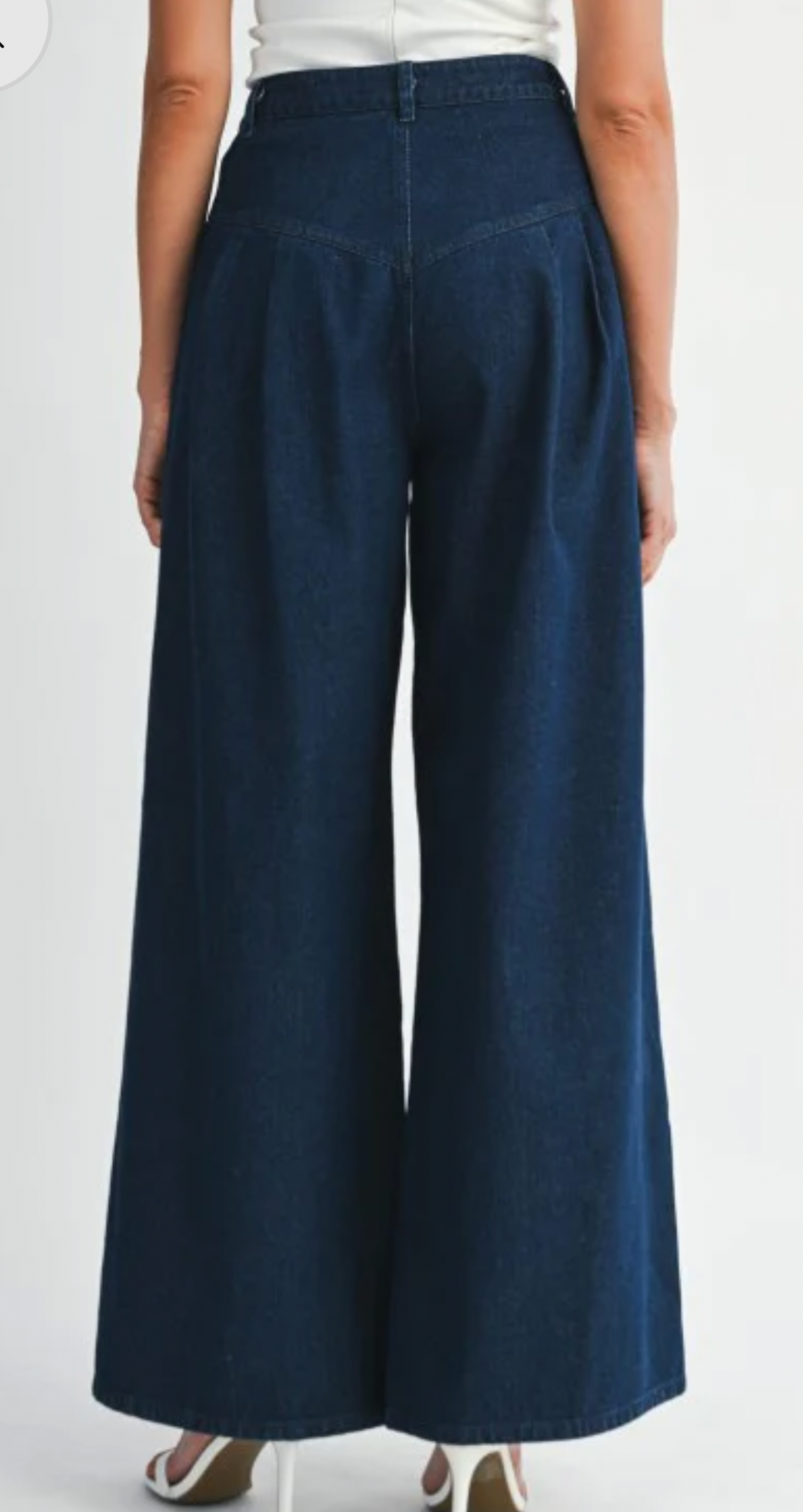 Denim dark pants