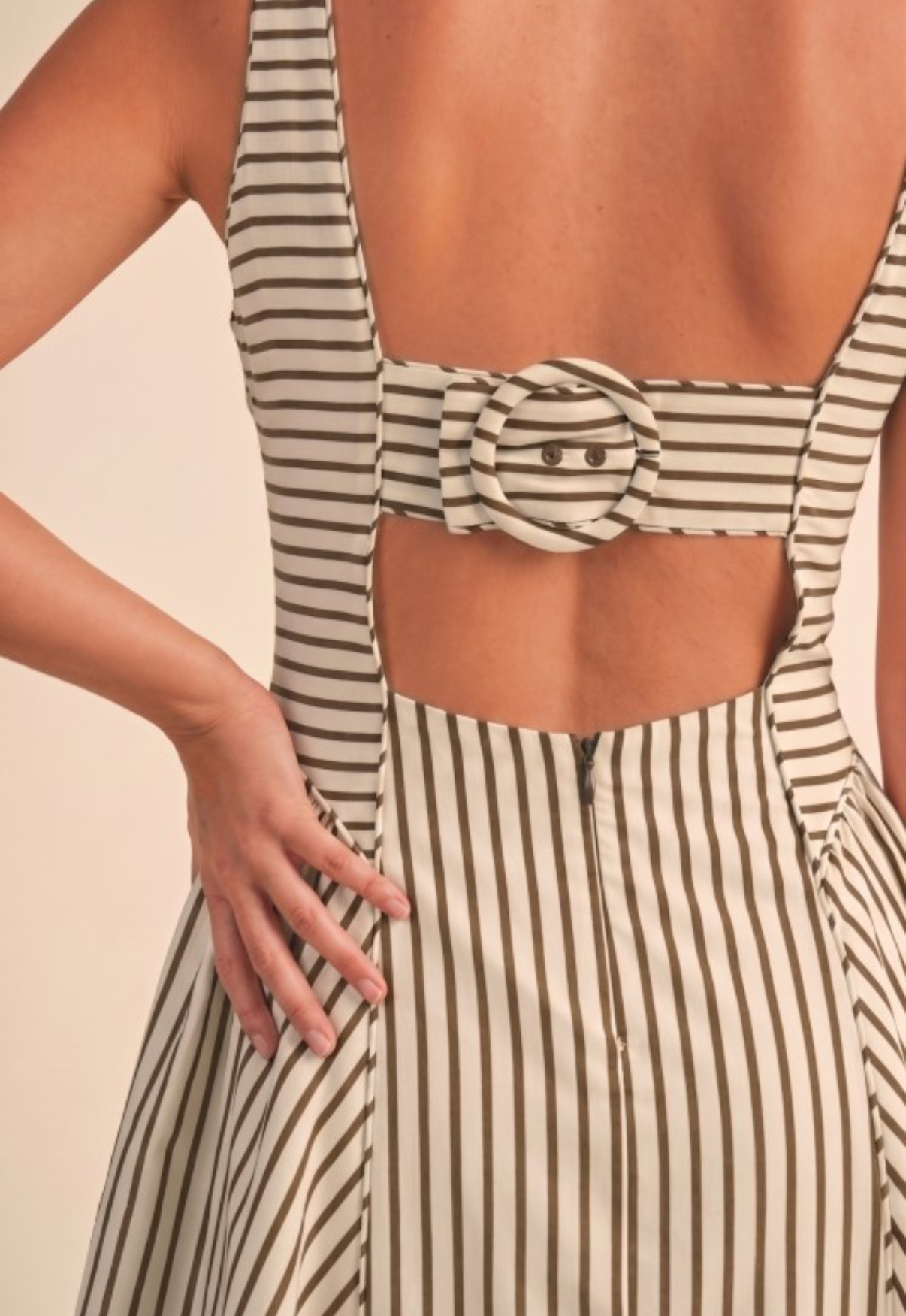 Mini dress rayas
