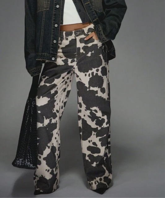 Cow pants