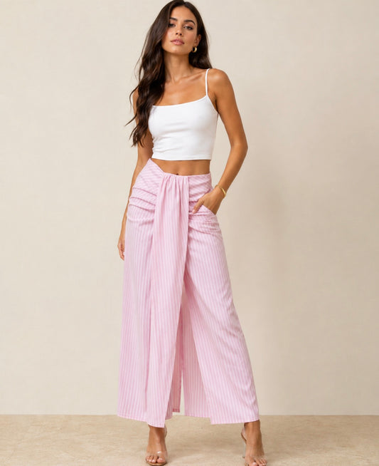 Maxi skirt pink