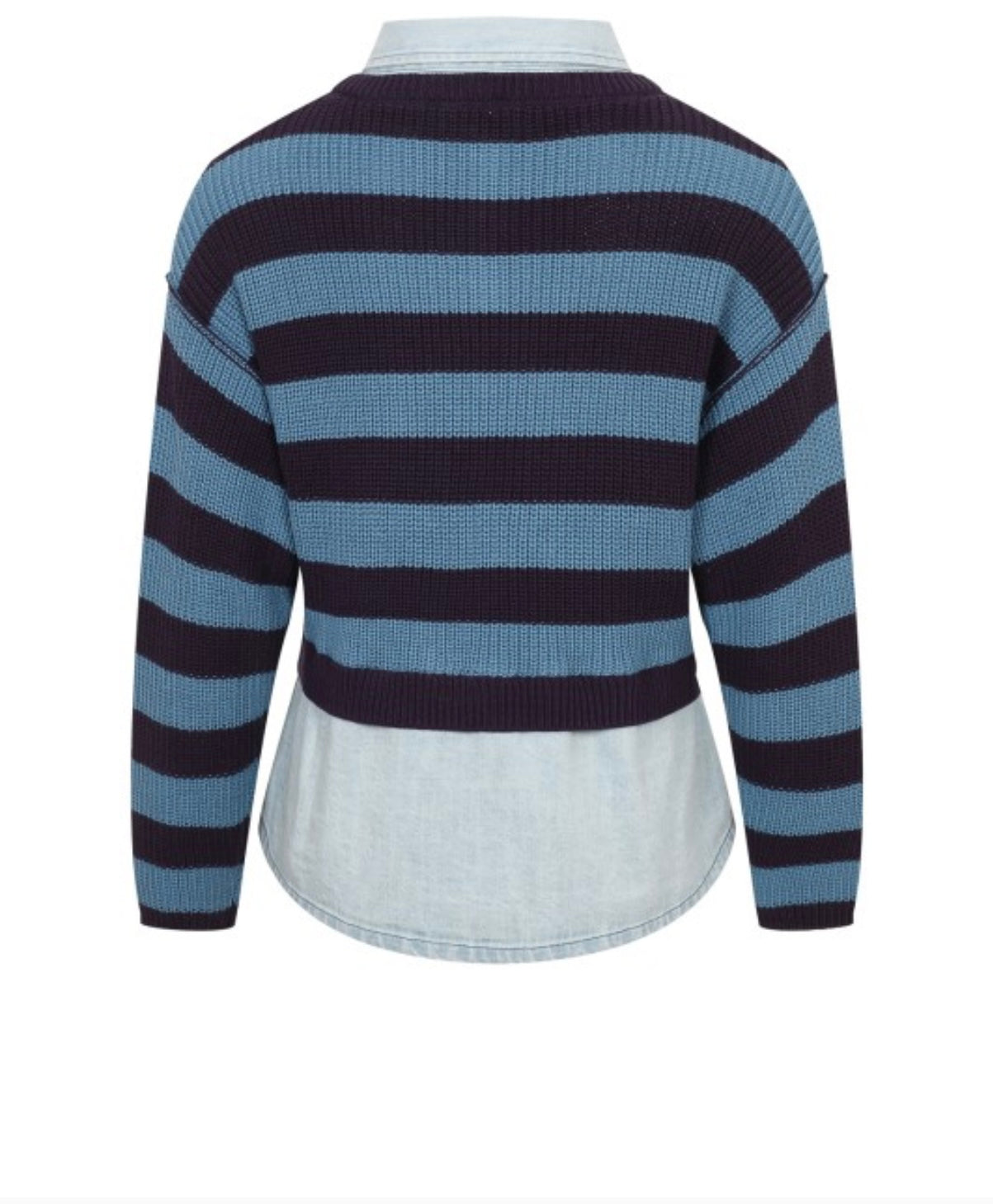 Knit long sleeve top