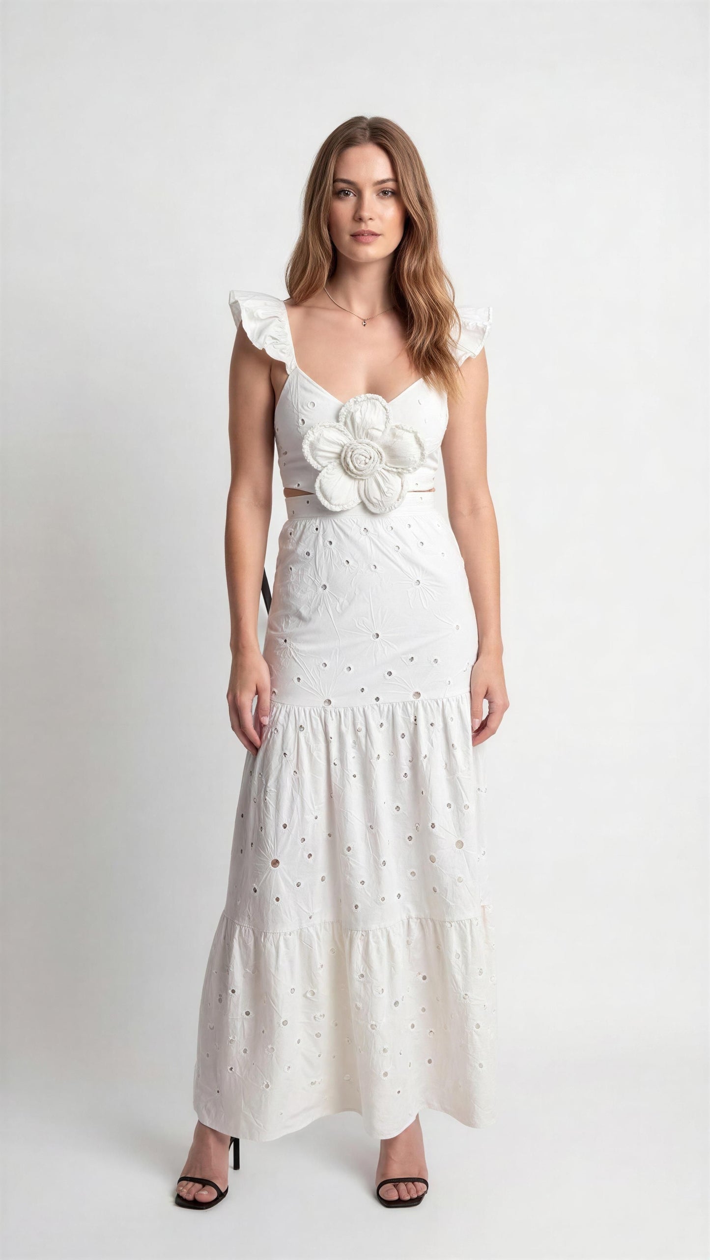Maxi flower dress
